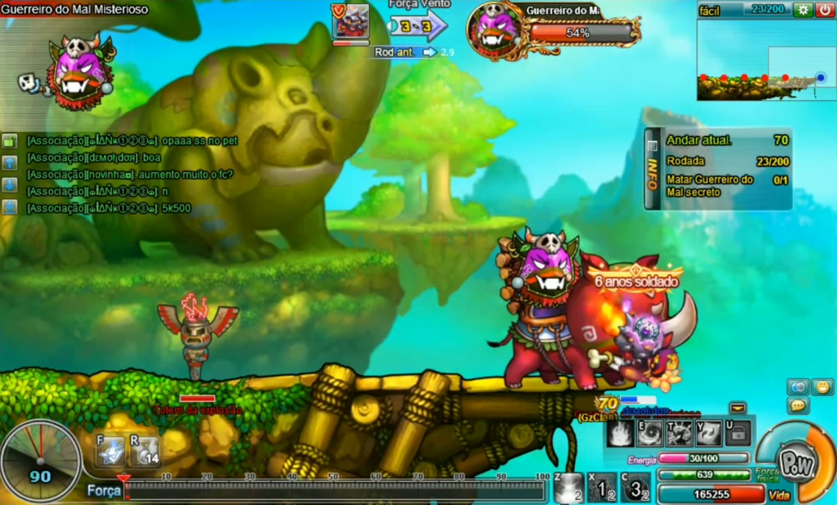 Gameplay DDTank